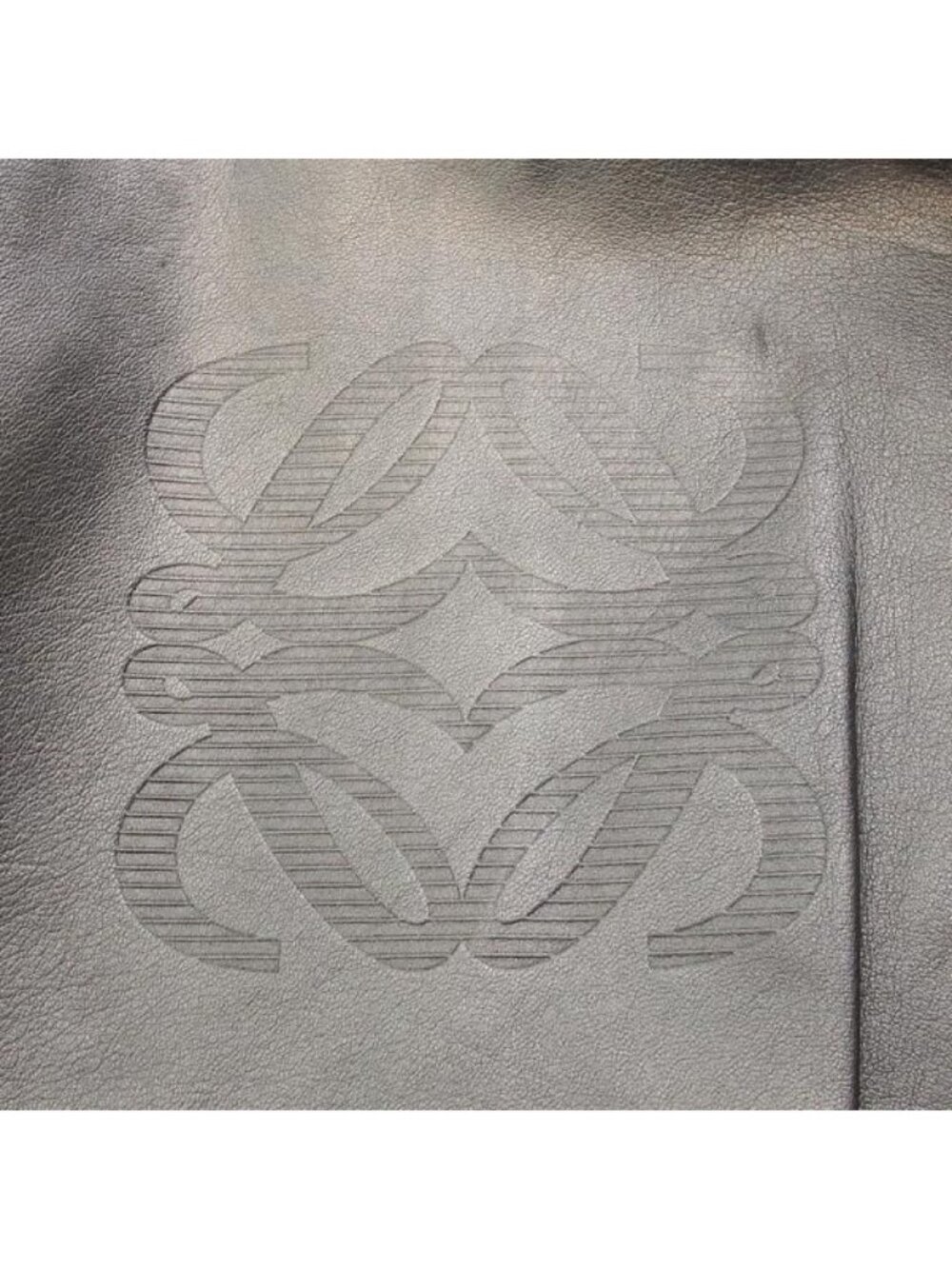 Loewe Leather Jacket Gray 38 - Picture 8 of 10